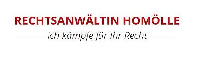 Logo Rechtsanwältin Melanie Homölle